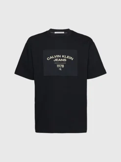 Calvin Klein T-shirt Con Logo Taglio Rilassato -Offerta Economica Calvin Klein J30J324230 BEH alternate4