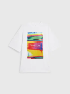 Calvin Klein T-shirt Con Stampa Unisex - Pride -Offerta Economica Calvin Klein J40J400291 YAF alternate10