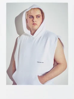 Calvin Klein Felpa Con Cappuccio Senza Maniche Unisex - Pride -Offerta Economica Calvin Klein J40J400292 YAF alternate9