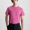 Calvin Klein T-shirt Con Micro Logo In Cotone 1 Calvin Klein T-shirt Con Micro Logo In Cotone -Offerta Economica Calvin Klein K10K109894 VUX main