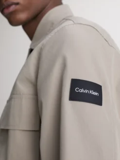 Calvin Klein Camicione Squadrato In Twill -Offerta Economica Calvin Klein K10K109920 PKR alternate2