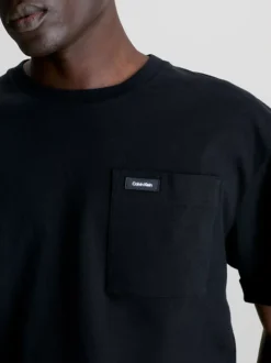 Calvin Klein T-shirt Con Taschino -Offerta Economica Calvin Klein K10K111171 BEH alternate2