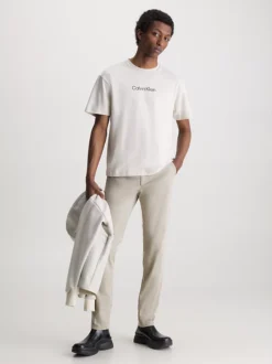 Calvin Klein T-shirt Con Logo In Cotone -Offerta Economica Calvin Klein K10K111346 ACE alternate3