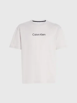 Calvin Klein T-shirt Con Logo In Cotone -Offerta Economica Calvin Klein K10K111346 ACE alternate4