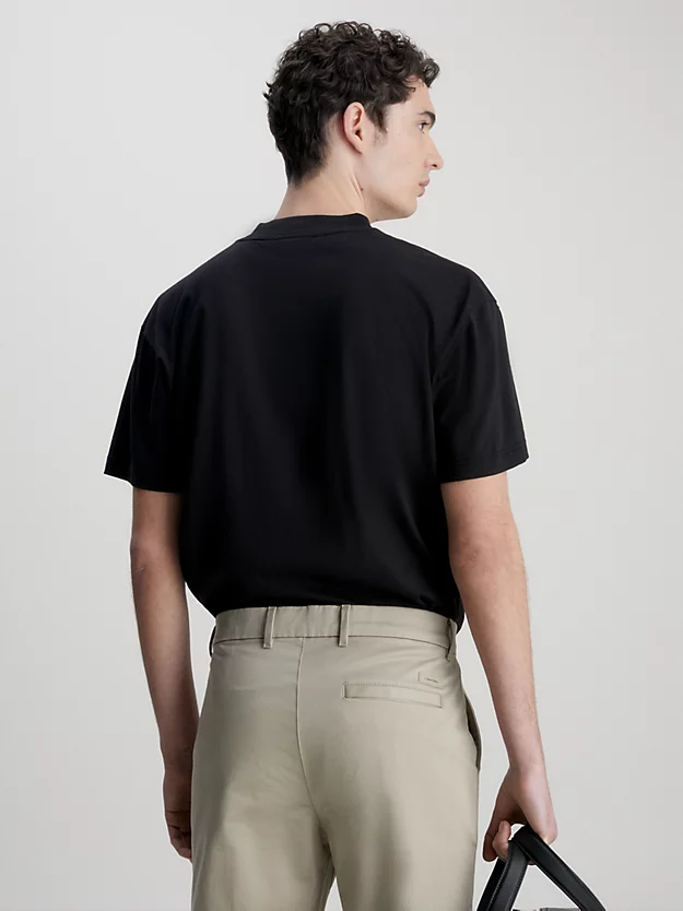 Calvin Klein T-shirt Con Collo A Lupetto 4 Calvin Klein T-shirt Con Collo A Lupetto - immagine 2