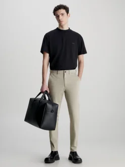 Calvin Klein T-shirt Con Collo A Lupetto 10 Calvin Klein T-shirt Con Collo A Lupetto -Offerta Economica Calvin Klein K10K111560 BEH alternate3