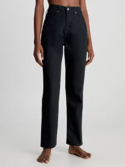 Calvin Klein High Rise Straight Jeans