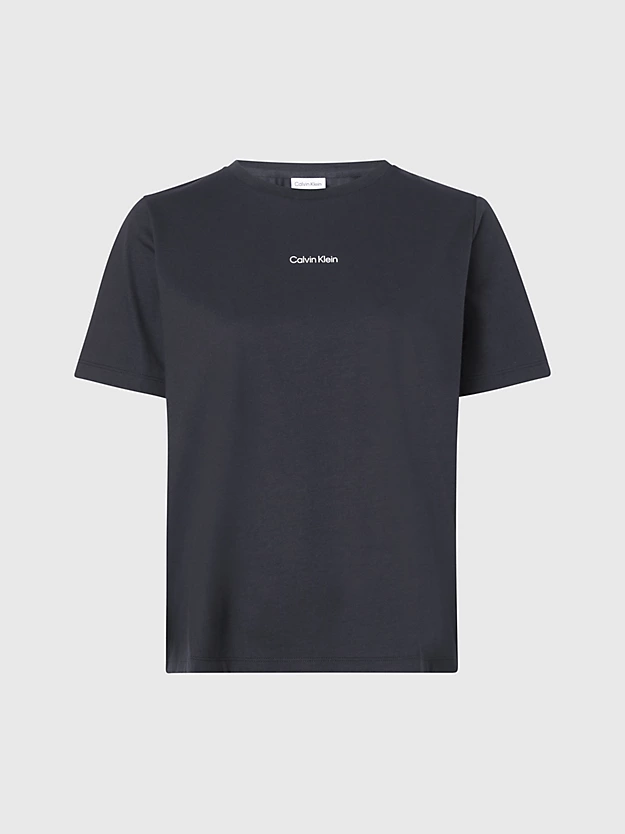 Calvin Klein T-shirt Con Micro Logo In Cotone 7 Calvin Klein T-shirt Con Micro Logo In Cotone - immagine 5