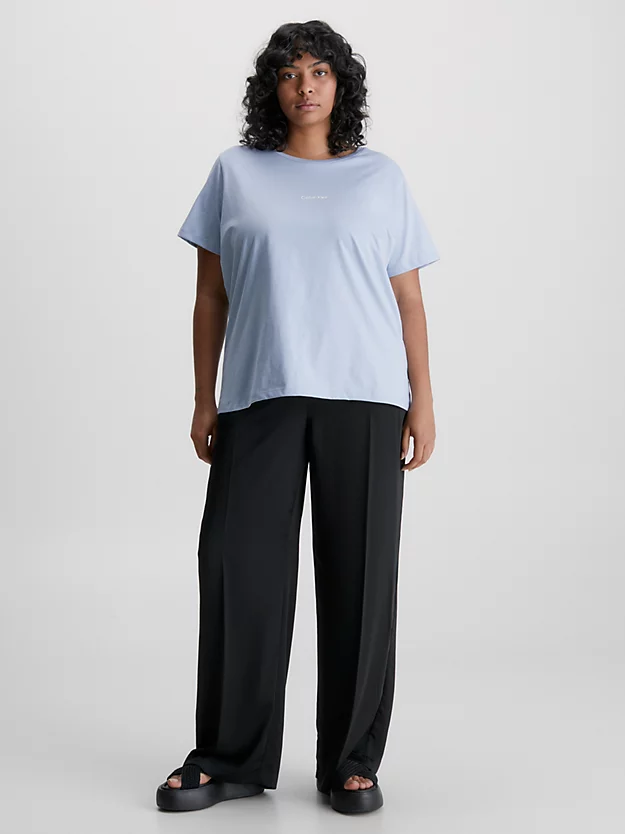 Calvin Klein T-shirt Con Logo Plus Size 6 Calvin Klein T-shirt Con Logo Plus Size - immagine 4
