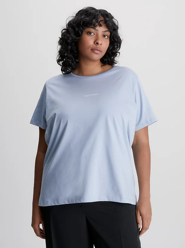 Calvin Klein T-shirt Con Logo Plus Size 3 Calvin Klein T-shirt Con Logo Plus Size