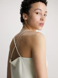 Calvin Klein Abito Sottoveste Midi Slim -Offerta Economica Calvin Klein K20K205542 AC5 alternate2