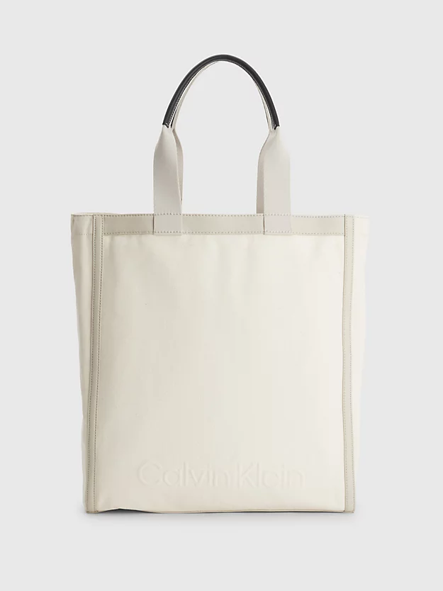 Calvin Klein Borsa Unisex Tote In Tela 4 Calvin Klein Borsa Unisex Tote In Tela - immagine 2