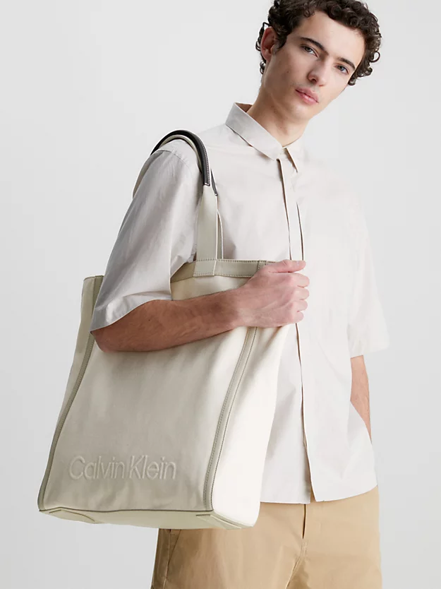Calvin Klein Borsa Unisex Tote In Tela 7 Calvin Klein Borsa Unisex Tote In Tela - immagine 5