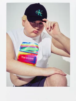 Calvin Klein Berretto Unisex Con Logo - Pride -Offerta Economica Calvin Klein K40K401022 BDS alternate5