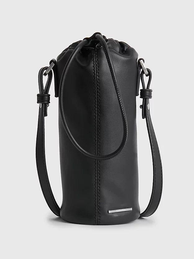 Calvin Klein Borsa A Tracolla In Pelle Vegan Per Bottiglia 3 Calvin Klein Borsa A Tracolla In Pelle Vegan Per Bottiglia