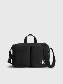 Calvin Klein Borsa A Tracolla In Nylon Riciclato
