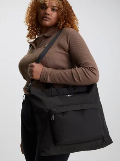 Calvin Klein Borsa Tote In Nylon Riciclata -Offerta Economica Calvin Klein K60K610713 BDS alternate2