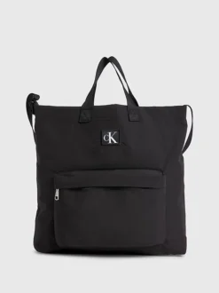 Calvin Klein Borsa Tote In Nylon Riciclata