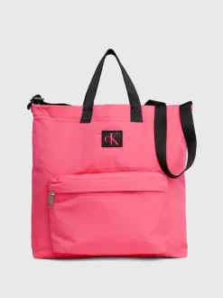 Calvin Klein Borsa Tote In Nylon Riciclata
