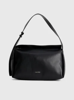 Calvin Klein Borsa Da Spalla Morbida In Tessuto Riciclato