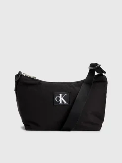 Calvin Klein Borsa Da Spalla Morbida In Tessuto Riciclato