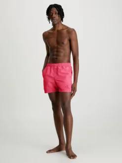 Calvin Klein Pantaloncini Da Bagno Con Cordoncino Medio - CK Authentic -Offerta Economica Calvin Klein KM0KM00806 XI1 alternate4