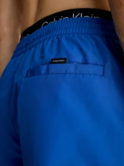 Calvin Klein Pantaloncini Da Bagno Con Doppia Fascia In Vita - Core Solids -Offerta Economica Calvin Klein KM0KM00815 C85 alternate3