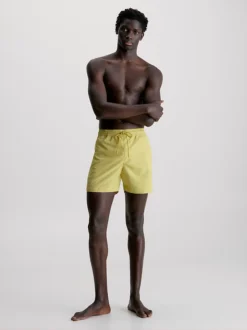 Calvin Klein Pantaloncini Da Bagno Con Cordoncino Medio - Core Logo -Offerta Economica Calvin Klein KM0KM00817 KCQ alternate4