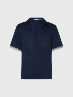 Calvin Klein Camicia Da Spiaggia - Logo Tape -Offerta Economica Calvin Klein KM0KM00833 DCA alternate4