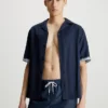 Calvin Klein Camicia Da Spiaggia - Logo Tape -Offerta Economica Calvin Klein KM0KM00833 DCA main