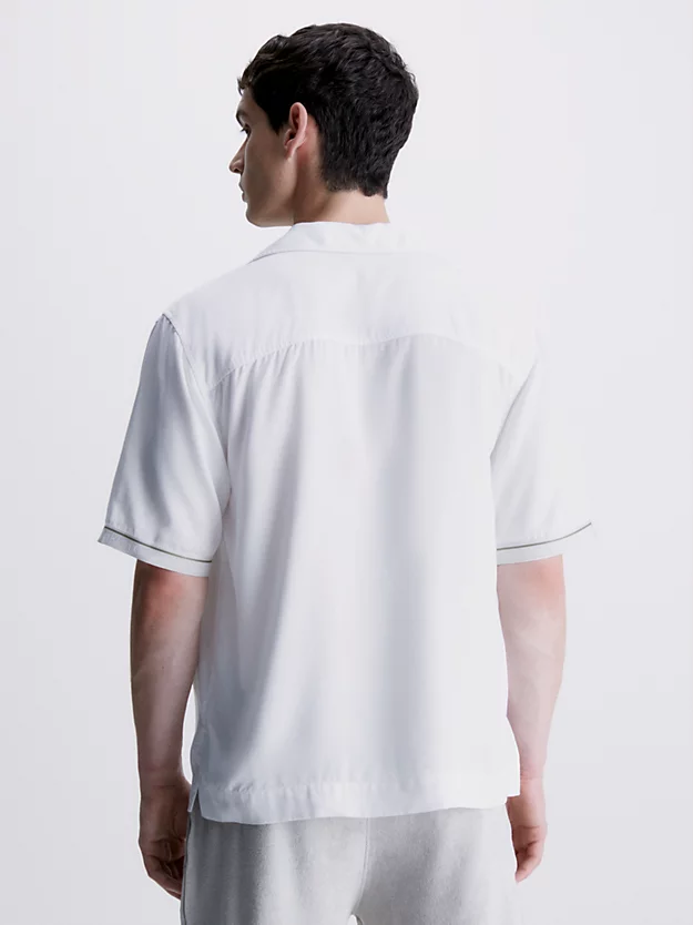 Calvin Klein Camicia Da Spiaggia - Logo Tape 4 Calvin Klein Camicia Da Spiaggia - Logo Tape - immagine 2