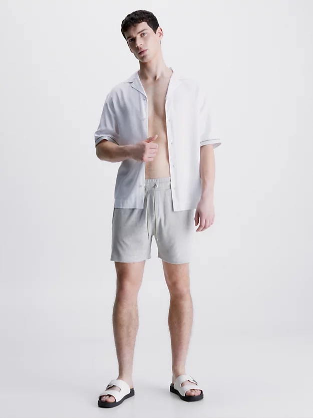 Calvin Klein Camicia Da Spiaggia - Logo Tape 6 Calvin Klein Camicia Da Spiaggia - Logo Tape - immagine 4