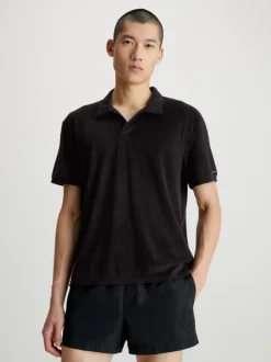 Calvin Klein Polo Da Spiaggia In Spugna