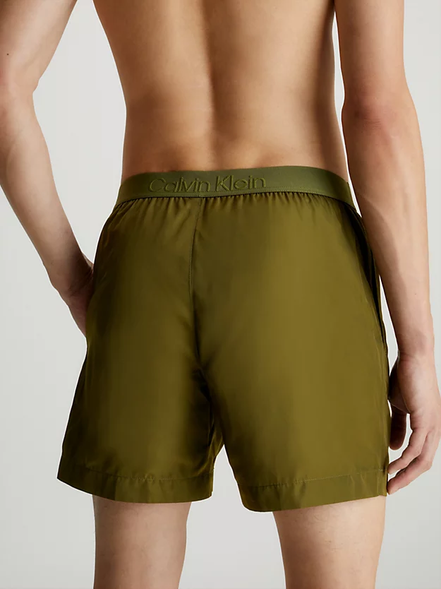 Calvin Klein Pantaloncini Da Bagno Con Vita Con Logo - Core Tonal 5 Calvin Klein Pantaloncini Da Bagno Con Vita Con Logo - Core Tonal - immagine 3