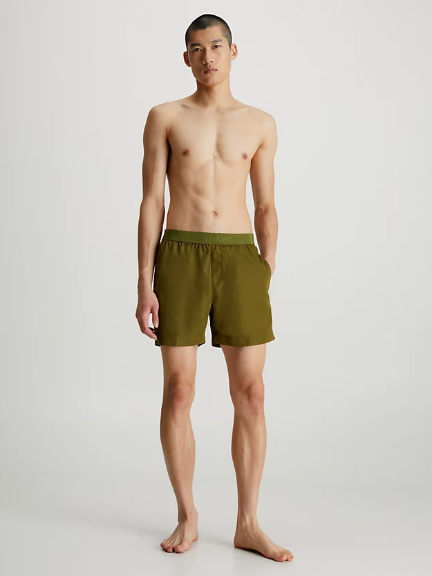 Calvin Klein Pantaloncini Da Bagno Con Vita Con Logo - Core Tonal 7 Calvin Klein Pantaloncini Da Bagno Con Vita Con Logo - Core Tonal - immagine 5