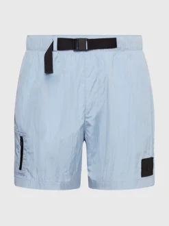 Calvin Klein Pantaloncini Da Bagno Con Cordoncino Medio - CK Nylon