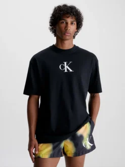 Calvin Klein T-shirt Da Spiaggia - CK Monogram