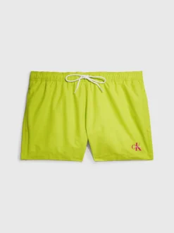 Calvin Klein Pantaloncini Da Bagno Con Cordoncino Corto - Pride