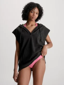 Calvin Klein Felpa Con Cappuccio Da Spiaggia - CK Authentic