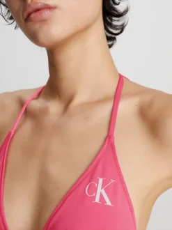 Calvin Klein Top Bikini A Triangolo - CK Monogram -Offerta Economica Calvin Klein KW0KW01970 XI1 alternate3