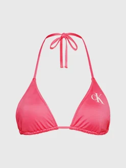 Calvin Klein Top Bikini A Triangolo - CK Monogram