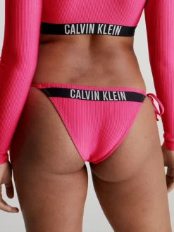 Calvin Klein Slip Bikini Con Laccetti - Intense Power -Offerta Economica Calvin Klein KW0KW01985 XI1 alternate2