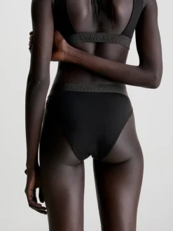 Calvin Klein Slip Bikini A Vita Alta - Core Tonal 9 Calvin Klein Slip Bikini A Vita Alta - Core Tonal -Offerta Economica Calvin Klein KW0KW02033 BEH alternate2