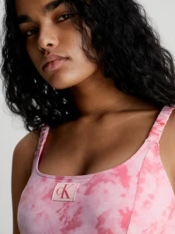 Calvin Klein Costume Da Bagno Scollato Dietro - CK Authentic -Offerta Economica Calvin Klein KW0KW02127 0JV alternate3