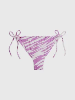Calvin Klein Slip Bikini Con Laccetti - CK Print
