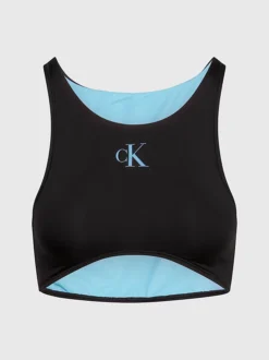 Calvin Klein Top Bikini A Canotta - CK Monogram -Offerta Economica Calvin Klein KW0KW02192 BEH alternate4
