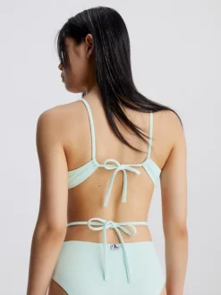 Calvin Klein Top Bikini A Bralette - CK Texture 9 Calvin Klein Top Bikini A Bralette - CK Texture -Offerta Economica Calvin Klein KW0KW02234 L4U alternate2