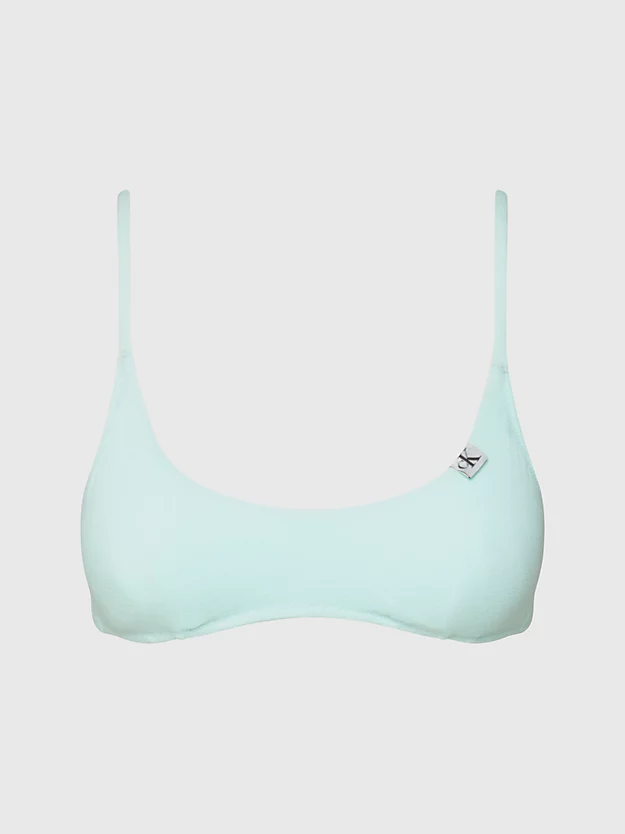Calvin Klein Top Bikini A Bralette - CK Texture 3 Calvin Klein Top Bikini A Bralette - CK Texture