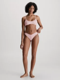 Calvin Klein Top Bikini A Bralette - CK Texture -Offerta Economica Calvin Klein KW0KW02234 TG8 alternate4