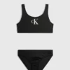 Calvin Klein Completi Bikini Brassière Bambina - CK Monogram 1 Calvin Klein Completi Bikini Brassière Bambina - CK Monogram -Offerta Economica Calvin Klein KY0KY00029 BEH main